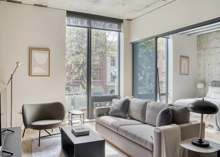 Downtown 1Br W Gym Wd Bbq Nr Nightlife Sea-366