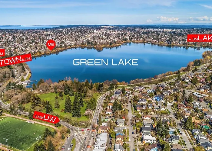 Green Lake 1St Line Home A With Central Air Conditioners