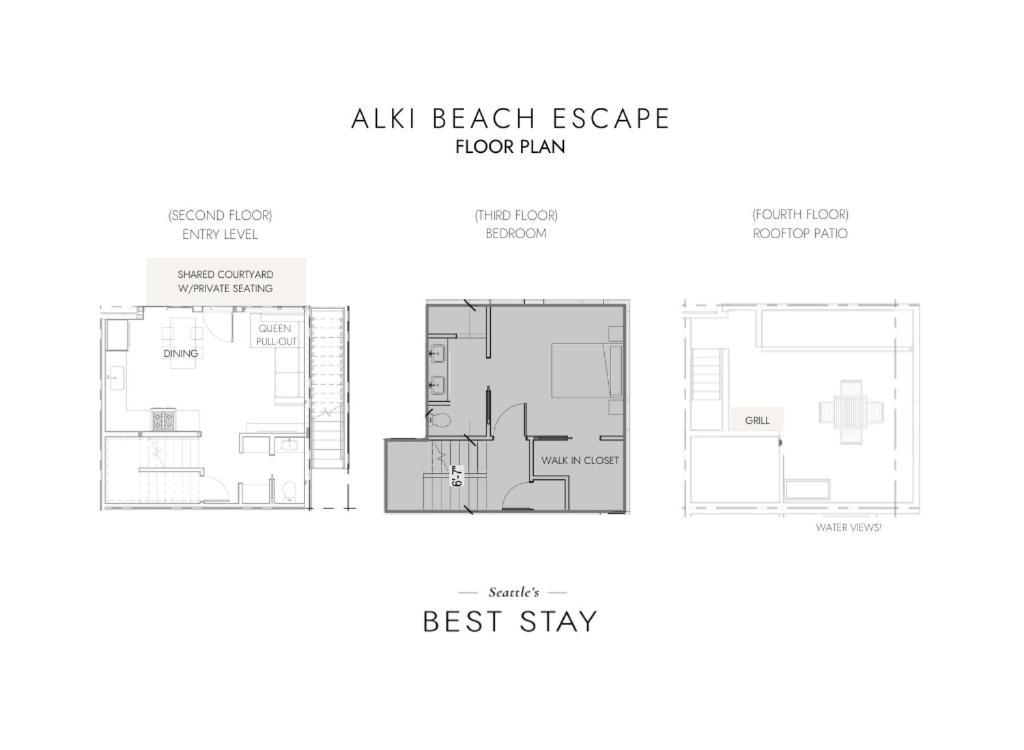 Alki Escape Romantic Waterfront Getaway For 2