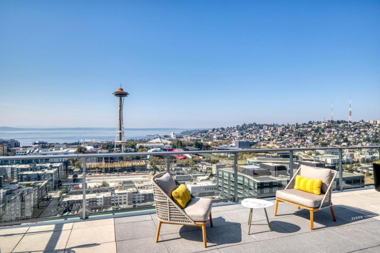 Apartment South Lake Union 1br W Wd Roof Nr Lake Union Sea-491 *