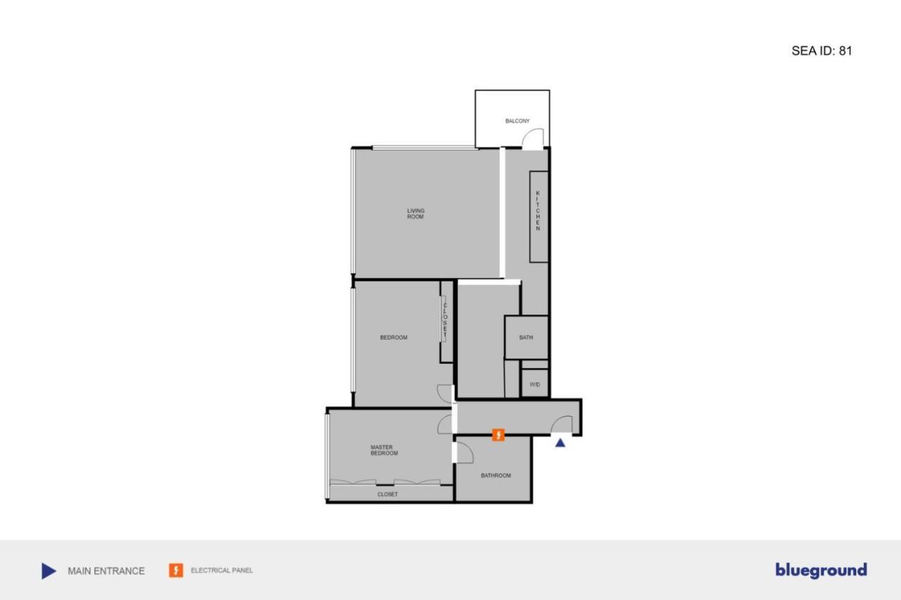S Union 2br W Gym Bbq Nr Amazon Sea-81 Apartment