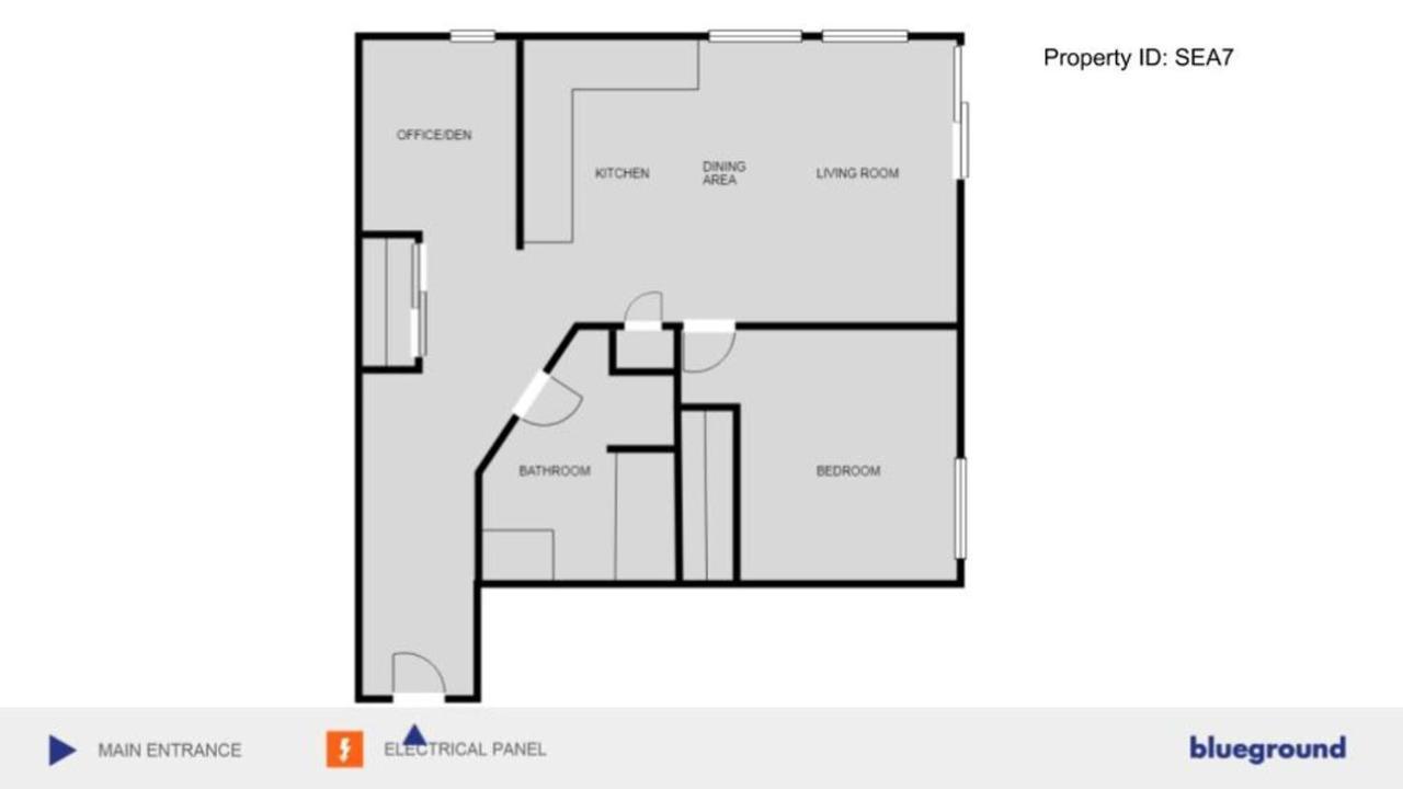 S Union 1br W Gym Pool Rooftop Nr I5 Sea-7 Apartment