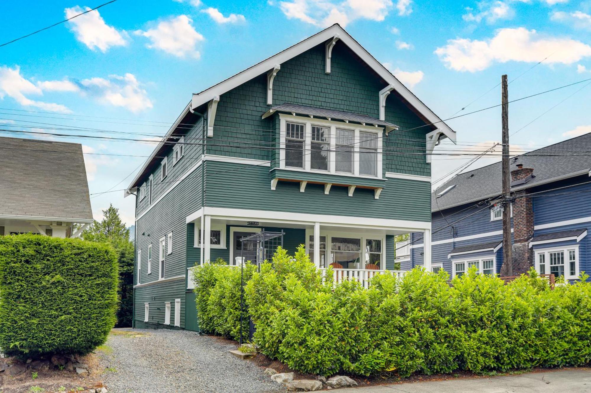 Apartment Queen Anne With Patio Walk To Restaurants Seattle
